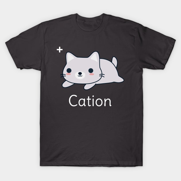 Funny Cat Science T-Shirt by happinessinatee